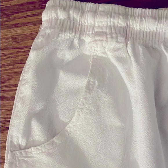 White Drawstring Pants. Ragtop.great cotton quality. - Picture 4 of 5